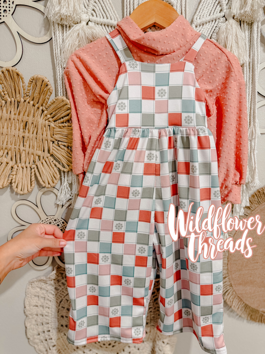 18/24 Margo Romper + Mock neck
