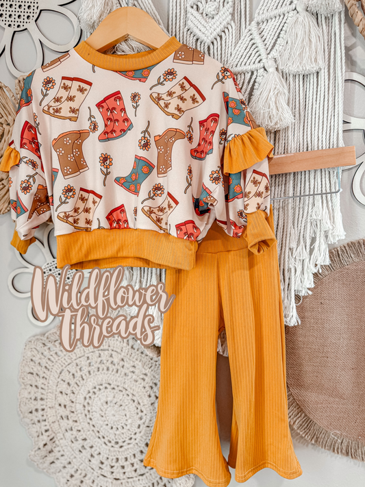 9m Clueless Sweater + 9/12 flares
